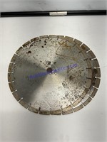 2 new 14 inch diamond cutting blades for demo saws