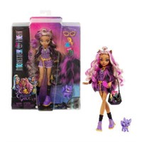 Monster High Doll- Clawdeen Wolf with Pet Dog