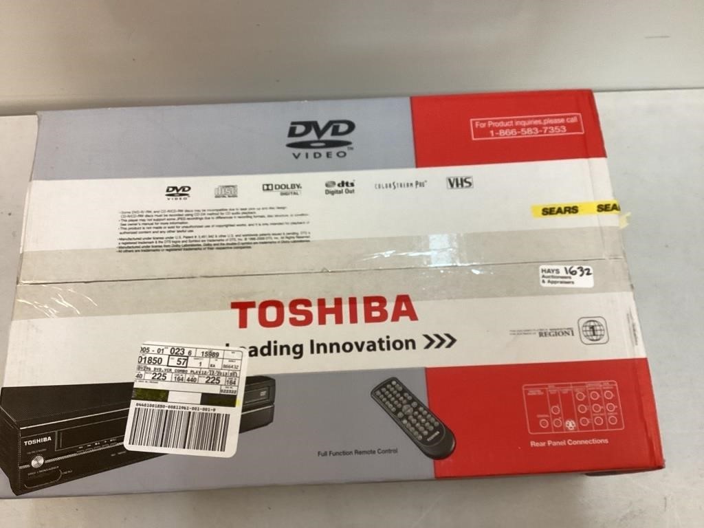 Toshiba DVD/VHS System No.SD-V296 in ORIGINAL Box
