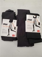 FEEL GOOD NO NONSENSE SIZE SMALL TIGHTS 3 PAIRS