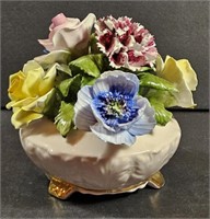 Radnor Bone China Bouquet in Pink Bowl
