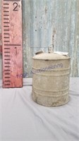 Gas can--9.25" tall