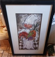 "LES CHEFS" CUISINIERS LOBSTER - SIGNED BY JOANNA