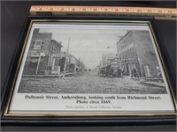 Framed Picture - Amherstburg Ontario 1869