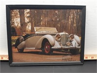 Framed Car Picture - 1939 Lagonda Lg6 rapide