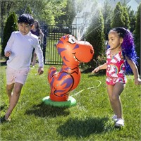Dino Bop N  Wobble Inflatable Dino Sprinkler