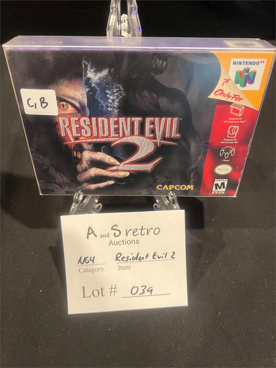 Resident Evil 2 CB Nintendo 64, N64