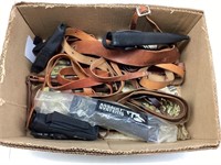 Box of holsters & belts