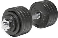 CAP Barbell Weight Set | Black 52.5 LB Single