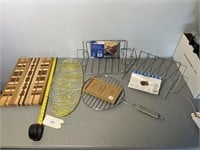 CUTTING BOARD GLASS PLATTER AND GRILLING ITEMS