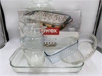 Pyrex Clear Baking Dishes & Bowls