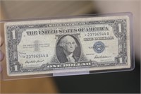 1957 Blue Seal $1.00 Star Note