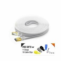 Cat 6 Ethernet Cable White 15.2m (Cat5e price b