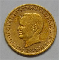 1916 McKinley $1 Gold Coin