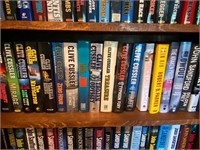 Clive Cussler, John Sandford, etc books