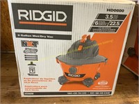 RIDGID 6g. Wet/Dry Shop Vac