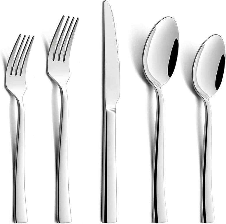 60-Piece Stainless Steel Set