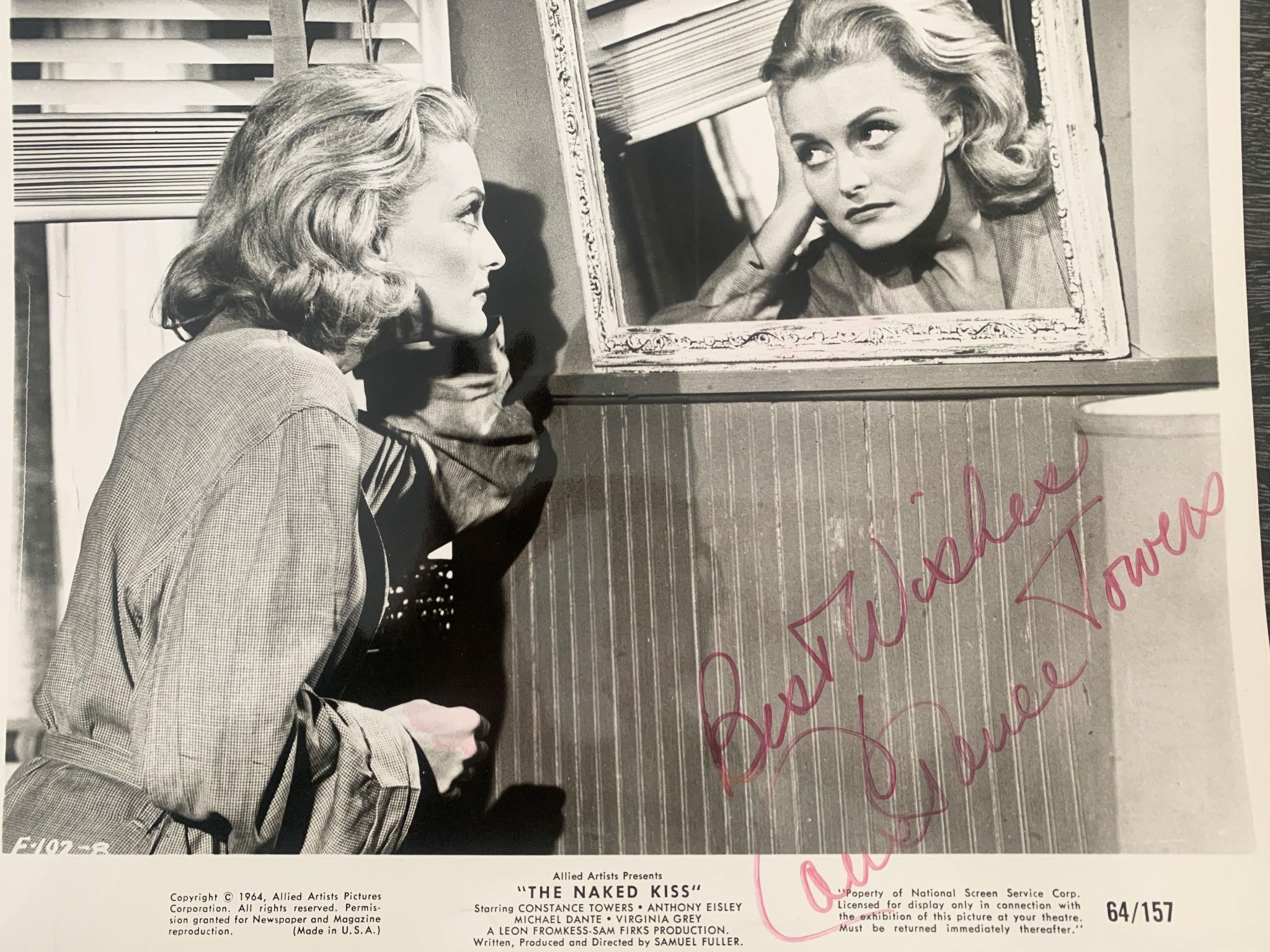 Constance Towers signed photo