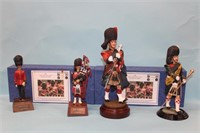 4 pc. Guard Figurines