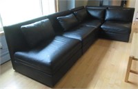 L Shape sectional couch. Measures: 127" Long x
