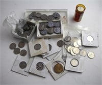 LARGE LOT OF CANADIAN NICKELS