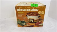 Canadian General Electric Slow Cooker. Comes in