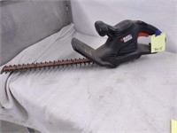 Electric hedge trimmer, works