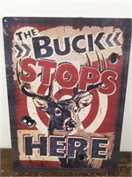 The Buck Stops Here Sign