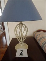 METAL TABLE LAMP 23"