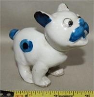 Deco German Ceramic Handpainted Dog Figure