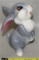 Vtg Walt Disney Ceramic Bambi's Thumper Figure