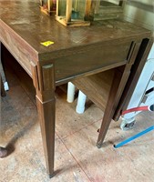 drop leaf table one side
