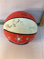 Signed Harlem Rockets basketball