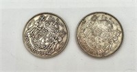 Rare Cdn 50 Cent coints