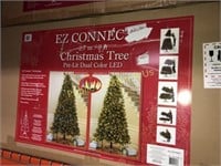 EZ CONNECT $910 RETAIL 9FT XMAS TREE