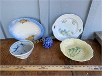 Assorted Serving Dishes and Candy Dish