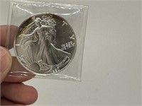 1990 American Eagle Silver GEM BU