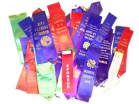 50+ County Fair, 4H Ribbons, Monroe Co+, 1960s-70s