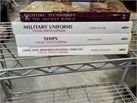 Collection of Military Coffee Table Books