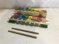 Child Xylophones Fisher Price, unmarked, w/mallets