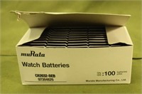 (100) MuRata Watch Batteries