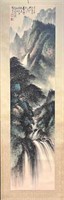 Chinese Painting of Mountain & Water View