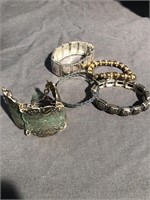 Five bracelets