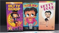 3 Betty Boop VHS Tapes