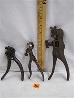 Vintage "Saw Sets" 3pc's