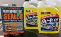 De-Icer, Stain, Weatherseal & More