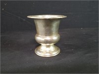 Sterling silver urn-form toothpick holder