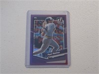 2023 DONRUSS PAUL MOLITOR PURPLE HOLO