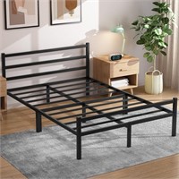 IRONSTONE QUEEN BED FRAME WITH HEADBOARD