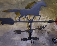 NEW WEATHER VANE CAST ALUM HORSE